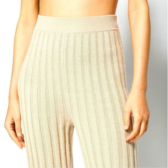 NWT Jonathan SIMKHAI Willa Loungewear Pant Cream XL - Picture 3 of 14